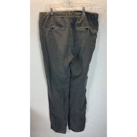 Transit Uomo Mens‎ Gray 100% Linen Made in Italy Size XL resort Luxury - Picture 2 of 9